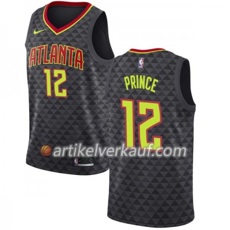 NBA Atlanta Hawks Trikot Taurean Prince 12 Nike 2017-18 Schwarz Swingman - Herren